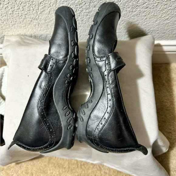 SOLD Merrell Plaza Bandeau Women's Mary Jane Black Leather Comfort Shoes Size 8 - Picture 7 of 7